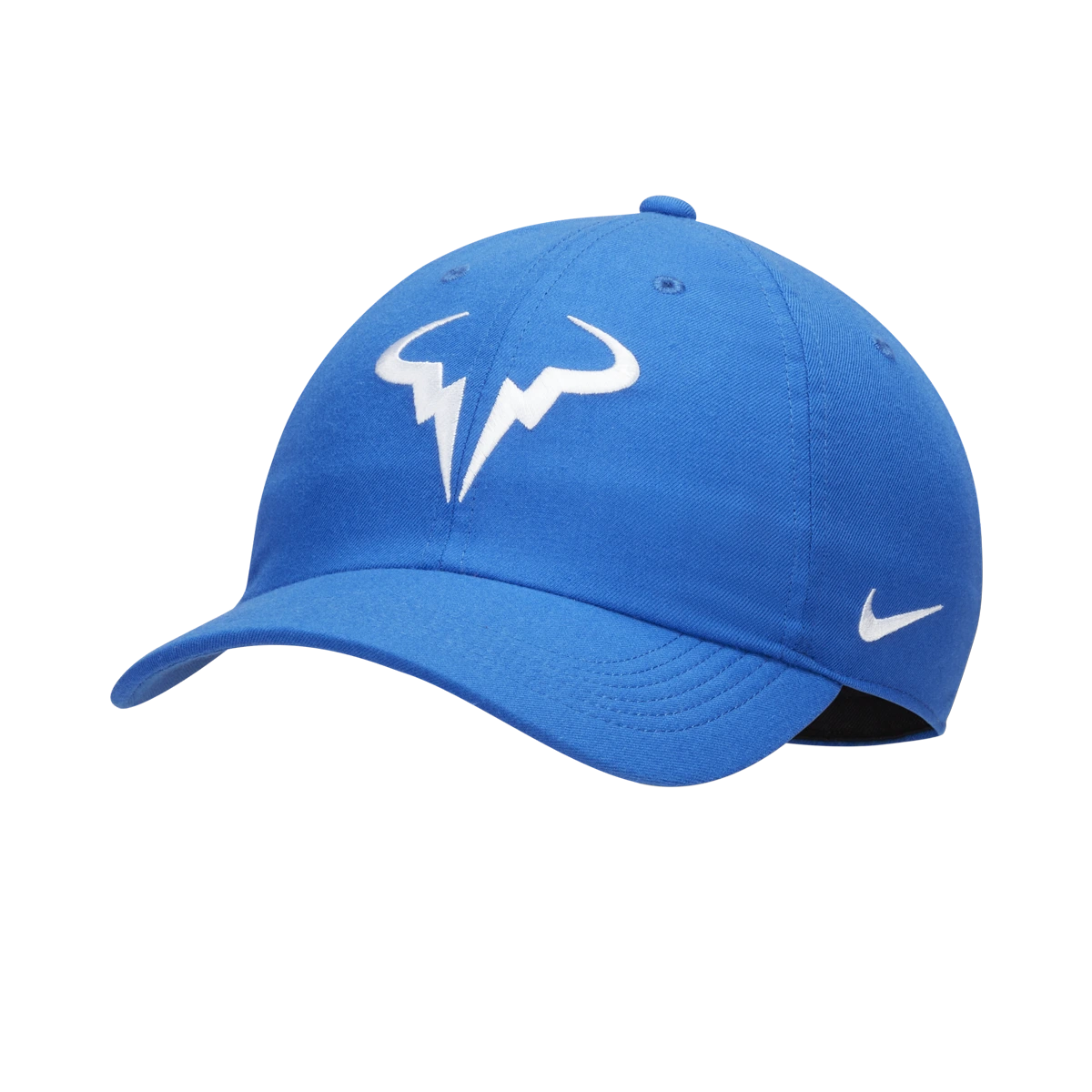 Nike AeroBill Rafa Heritage86 hat in Game Royal w/White [850666-481] from the Summer 2023 tennis collection